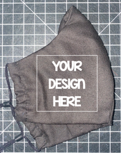 Load image into Gallery viewer, Customized Face Mask (Sports, Personal Logos, etc.)